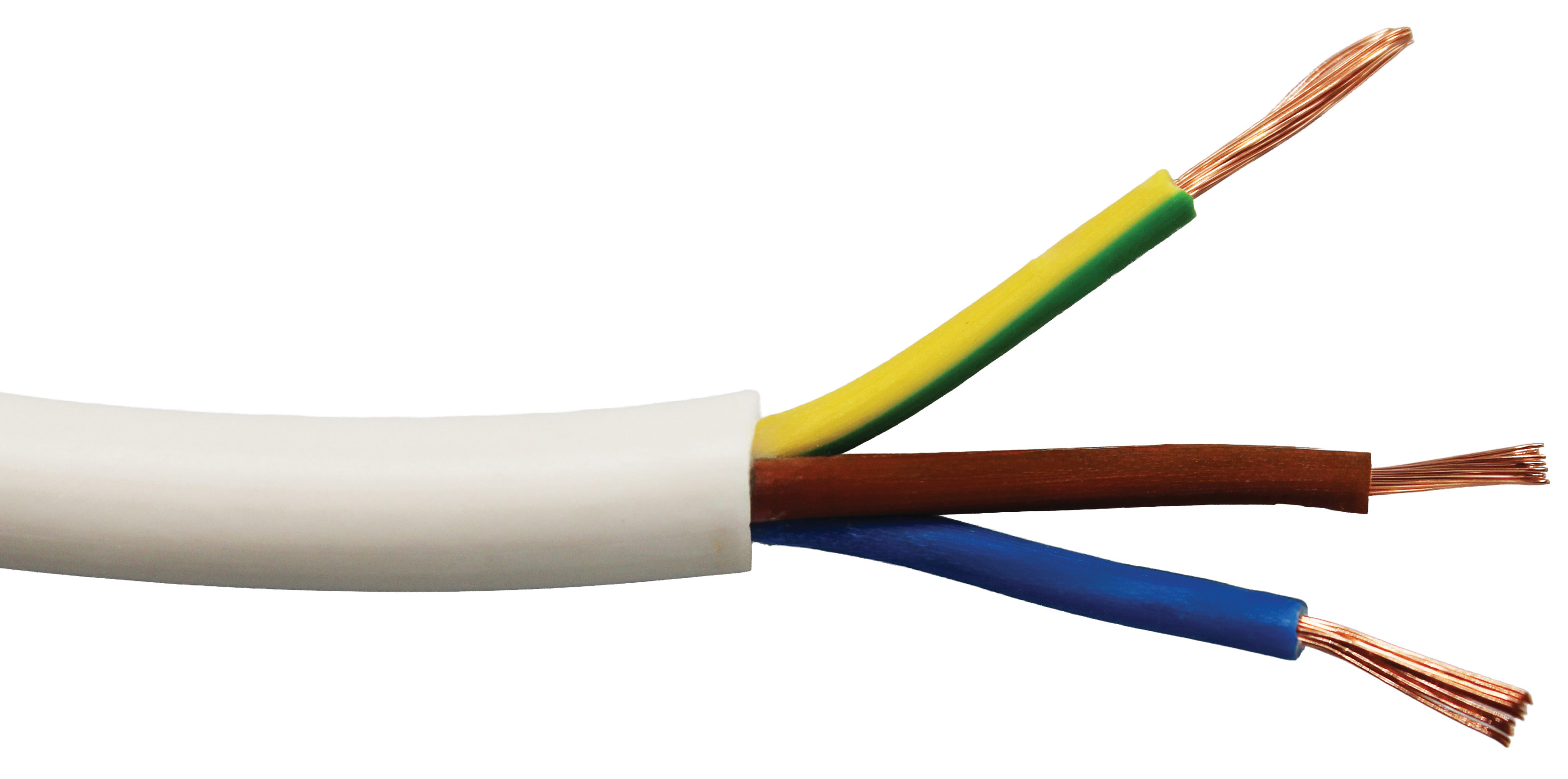10m x 0.75mm 3093Y White
